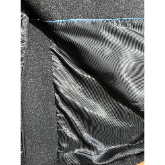 Vintage Weather Report Men’s 40R Wool Cashmere Blend Overcoat Jacket 4 Button - Picture 5 of 12